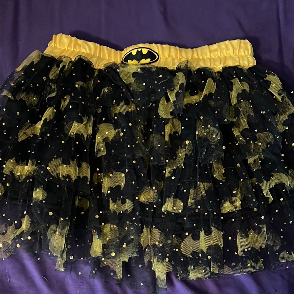 Batman Glitter Tutu Skirt